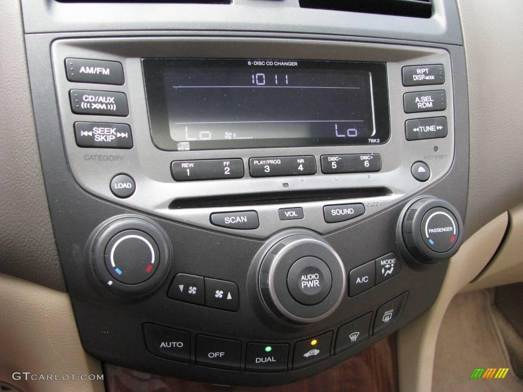 2006 Accord EX-L V6 Sedan - Desert Mist Metallic / Ivory photo #16