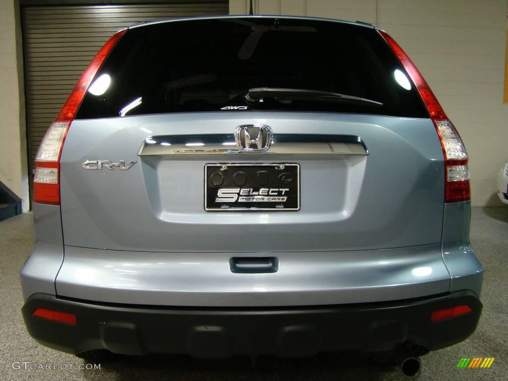 2007 CR-V EX 4WD - Glacier Blue Metallic / Gray photo #5