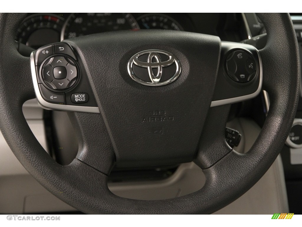 2014 Camry LE - Cosmic Gray Metallic / Ash photo #7