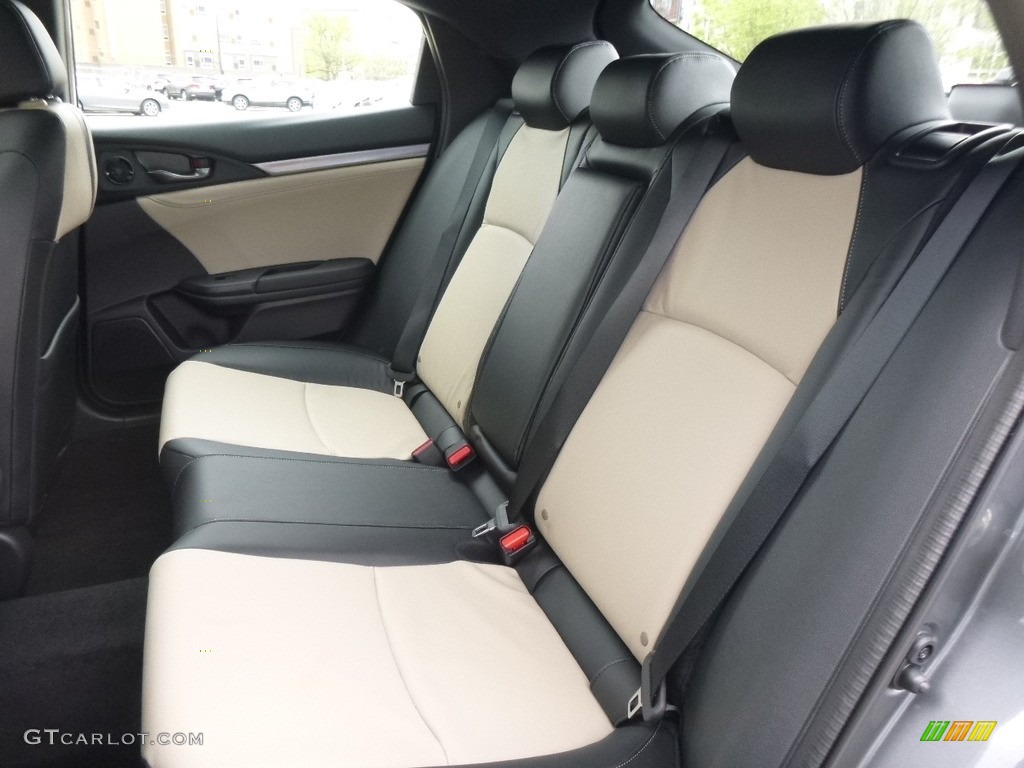 2017 Honda Civic EX-L Navi Hatchback Rear Seat Photo #119971987