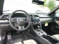 Ivory 2017 Honda Civic EX-L Navi Hatchback Dashboard