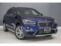 Mediterranean Blue Metallic 2017 BMW X1 sDrive28i Exterior