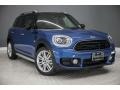 2017 Island Blue Metallic Mini Countryman Cooper  photo #12