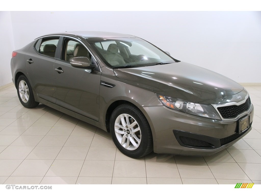 2011 Optima LX - Metal Bronze / Beige photo #1