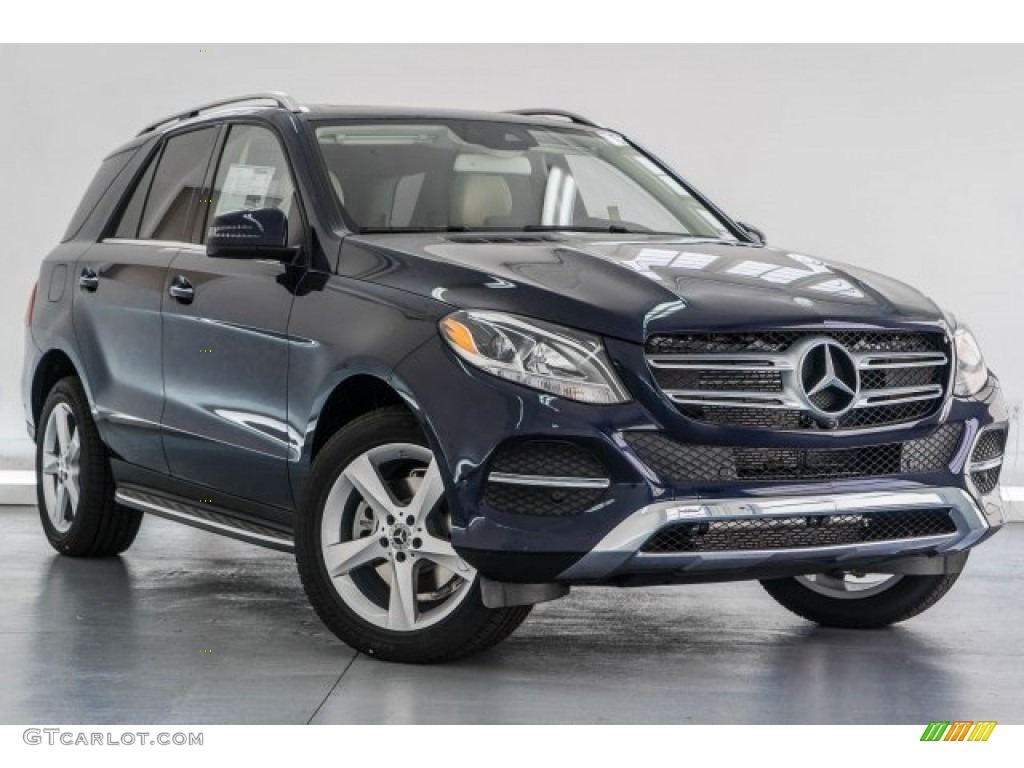 Lunar Blue Metallic 2017 Mercedes-Benz GLE 350 Exterior Photo #119973931