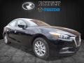 2017 Jet Black Mica Mazda MAZDA3 Sport 4 Door  photo #1