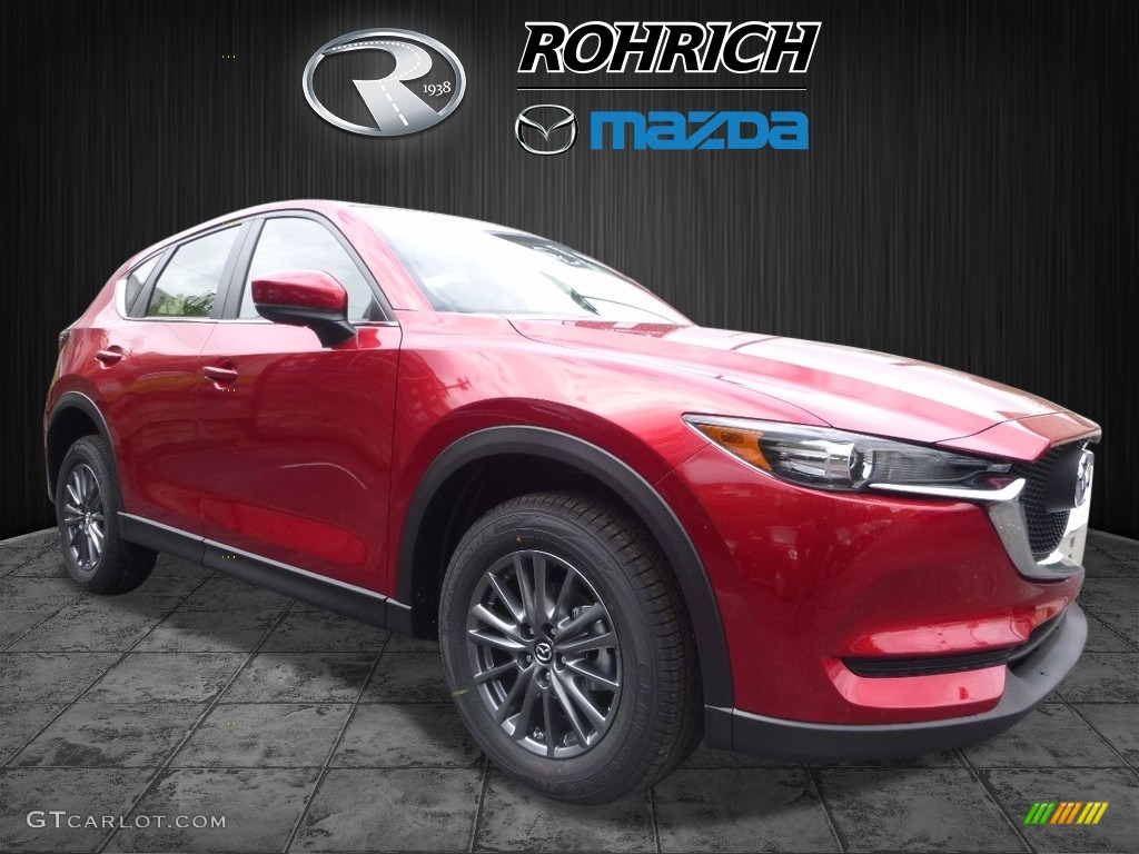 2017 CX-5 Sport AWD - Soul Red Metallic / Black photo #1