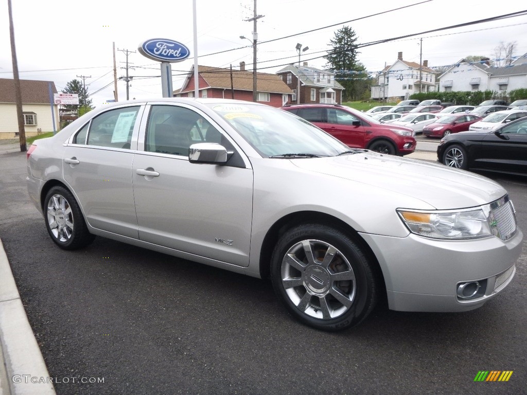 2008 MKZ AWD Sedan - Silver Birch Metallic / Dark Charcoal photo #3