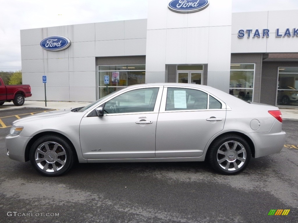 2008 MKZ AWD Sedan - Silver Birch Metallic / Dark Charcoal photo #8