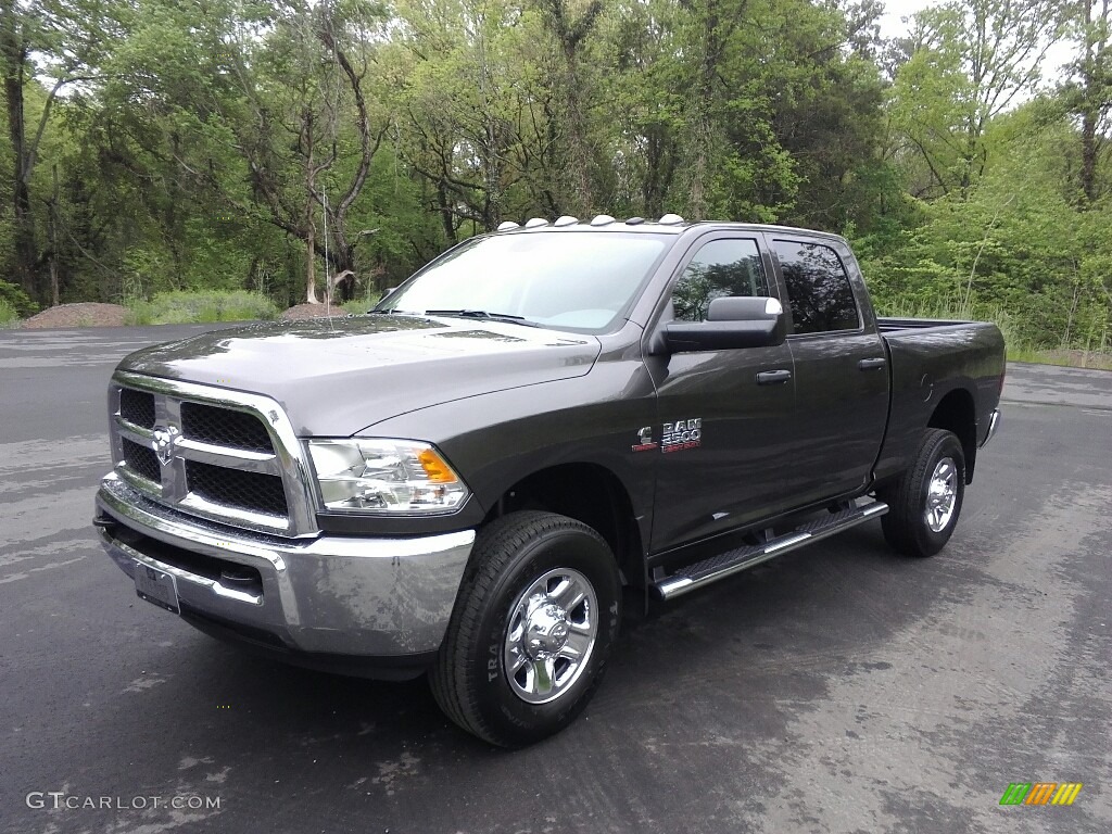 2017 2500 Tradesman Crew Cab 4x4 - Granite Crystal Metallic / Black/Diesel Gray photo #2