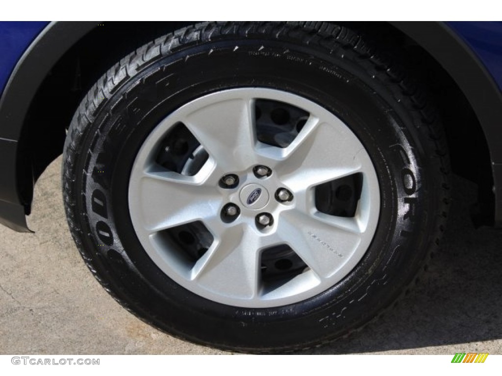 2013 Explorer FWD - Deep Impact Blue Metallic / Medium Light Stone photo #5