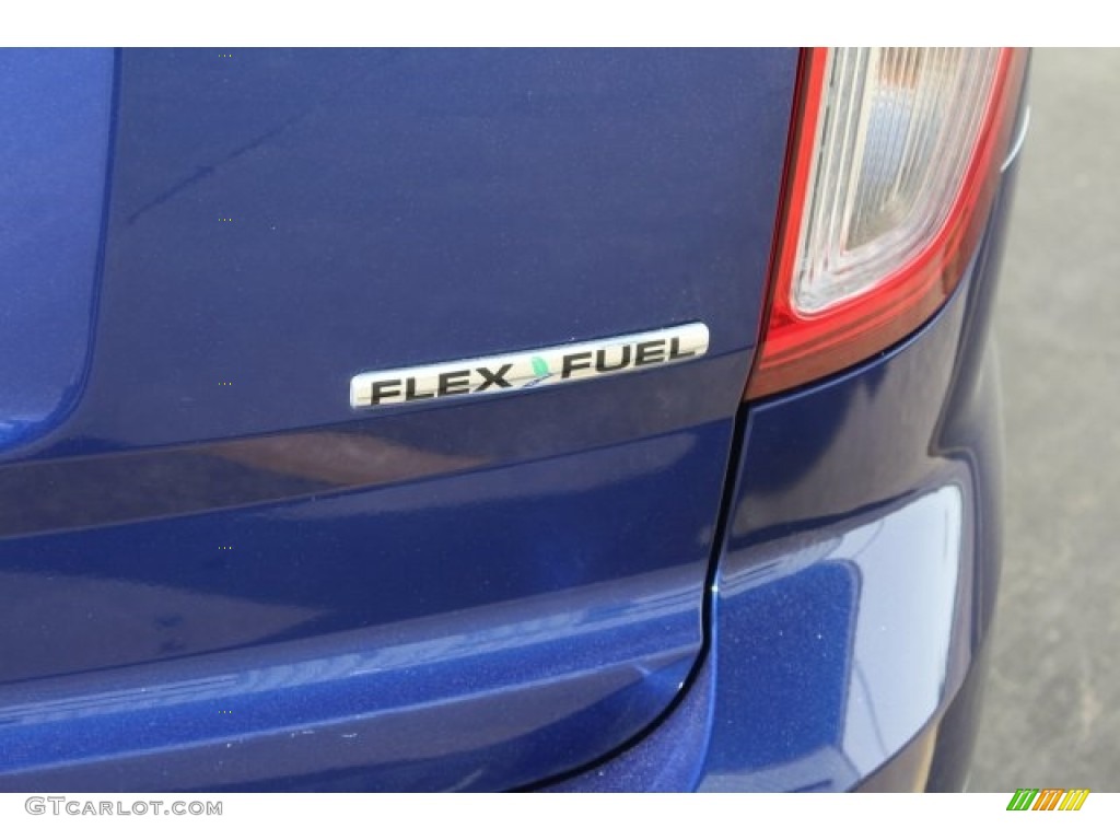 2013 Explorer FWD - Deep Impact Blue Metallic / Medium Light Stone photo #14