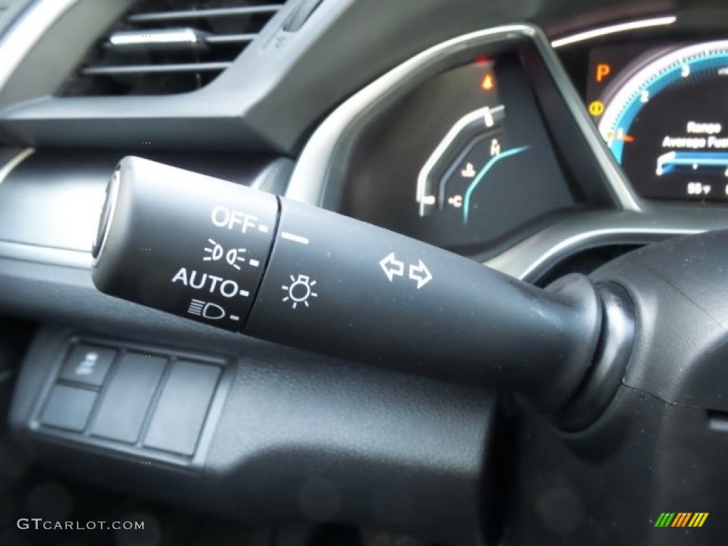 2017 Civic EX Sedan - Modern Steel Metallic / Gray photo #19