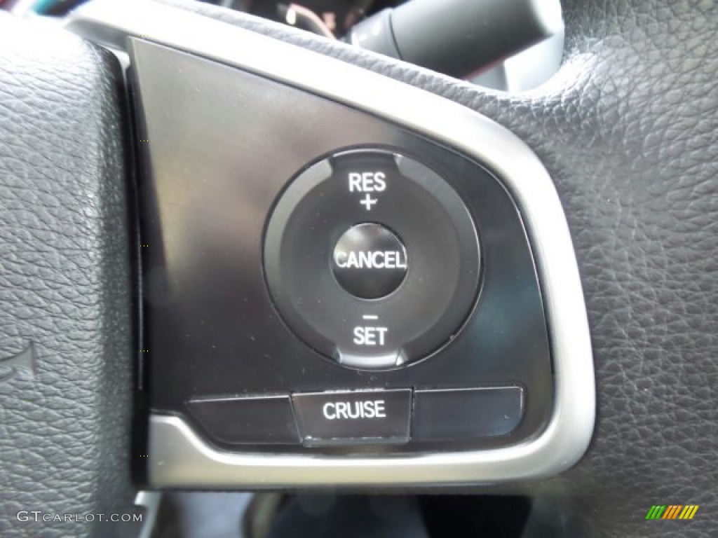 2017 Civic EX Sedan - Modern Steel Metallic / Gray photo #20