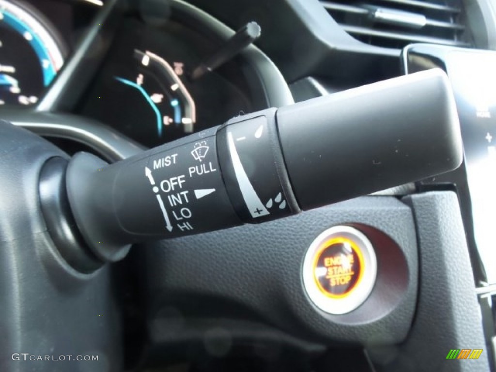 2017 Civic EX Sedan - Modern Steel Metallic / Gray photo #21