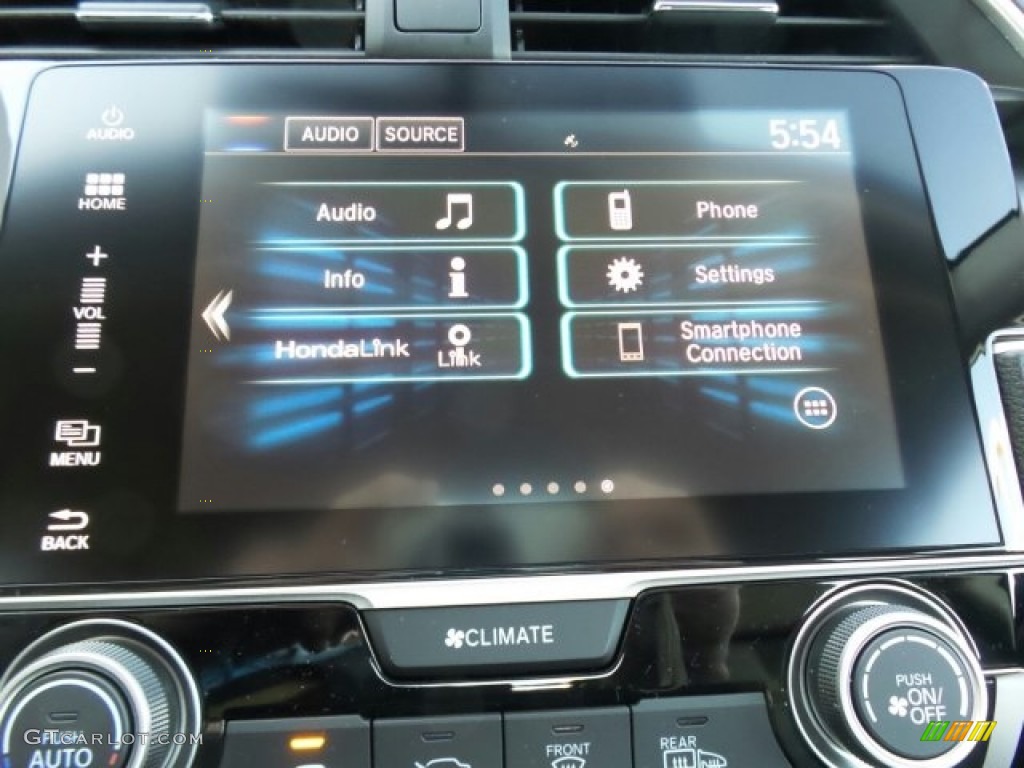 2017 Civic EX Sedan - Modern Steel Metallic / Gray photo #23