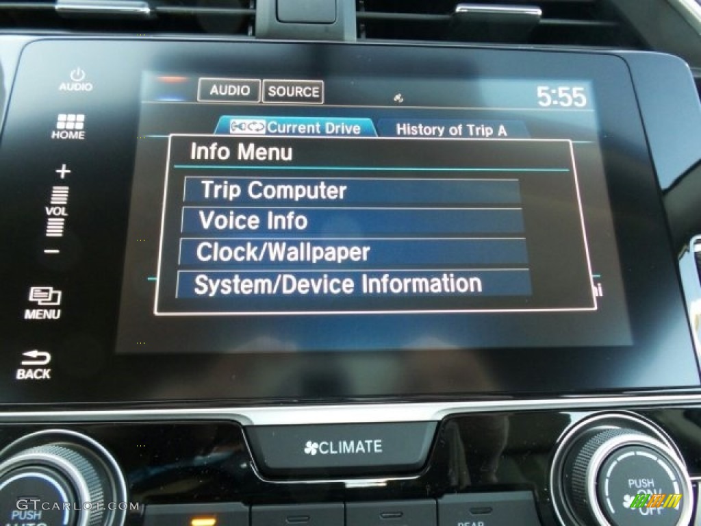 2017 Civic EX Sedan - Modern Steel Metallic / Gray photo #24