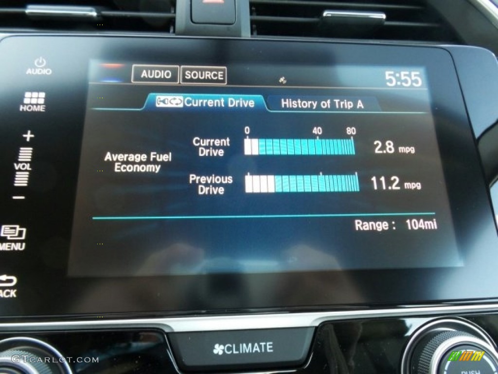 2017 Civic EX Sedan - Modern Steel Metallic / Gray photo #25