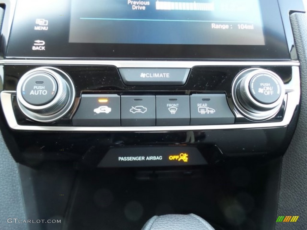 2017 Civic EX Sedan - Modern Steel Metallic / Gray photo #26