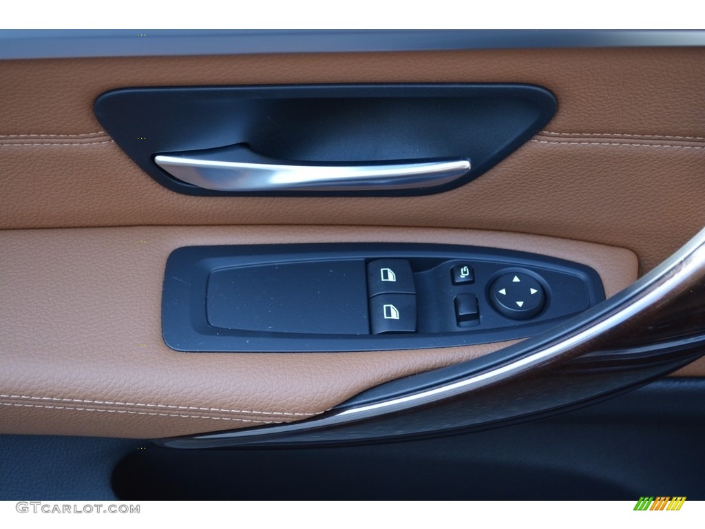 2017 4 Series 430i xDrive Coupe - Midnight Blue Metallic / Saddle Brown photo #9