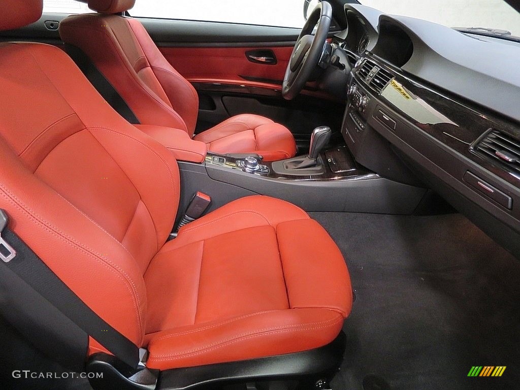 Coral Red/Black Interior 2013 BMW 3 Series 328i Convertible Photo #119979844