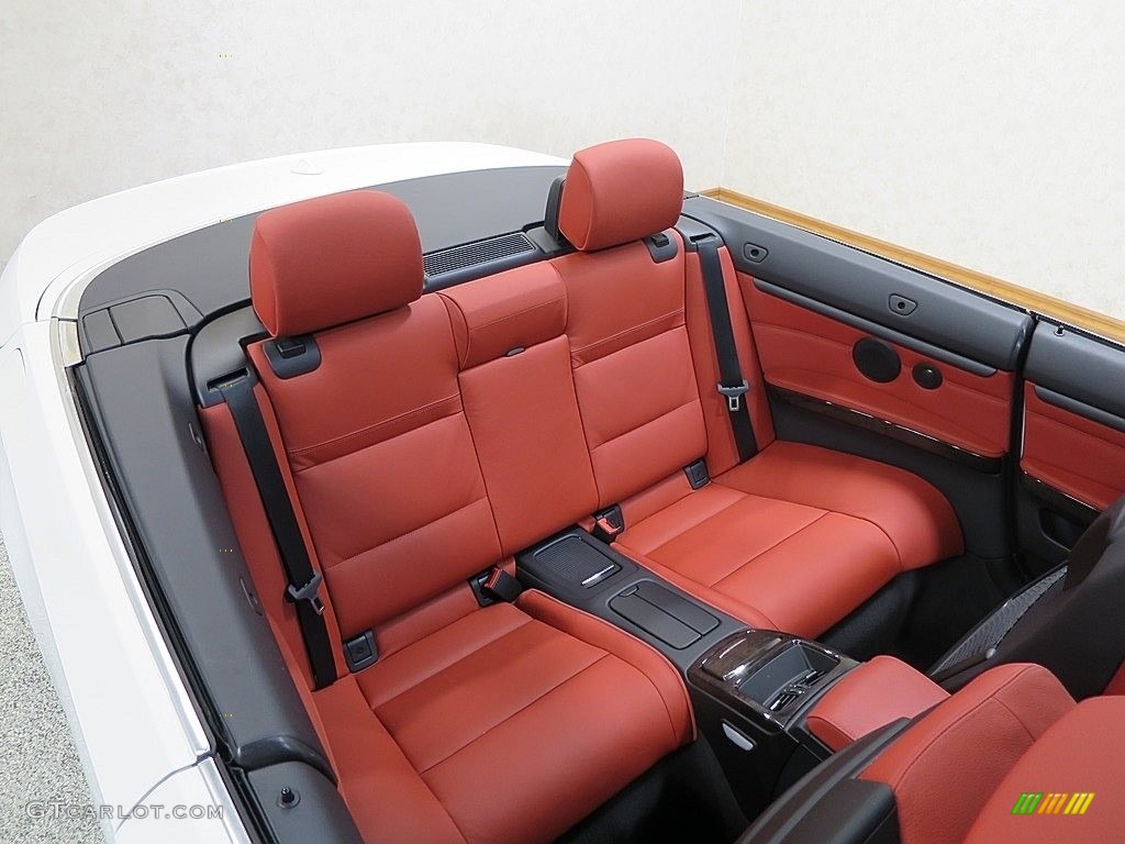 Coral Red/Black Interior 2013 BMW 3 Series 328i Convertible Photo #119979859