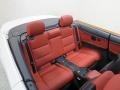 Coral Red/Black Rear Seat Photo for 2013 BMW 3 Series #119979859