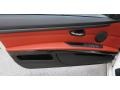 Coral Red/Black Door Panel Photo for 2013 BMW 3 Series #119979880