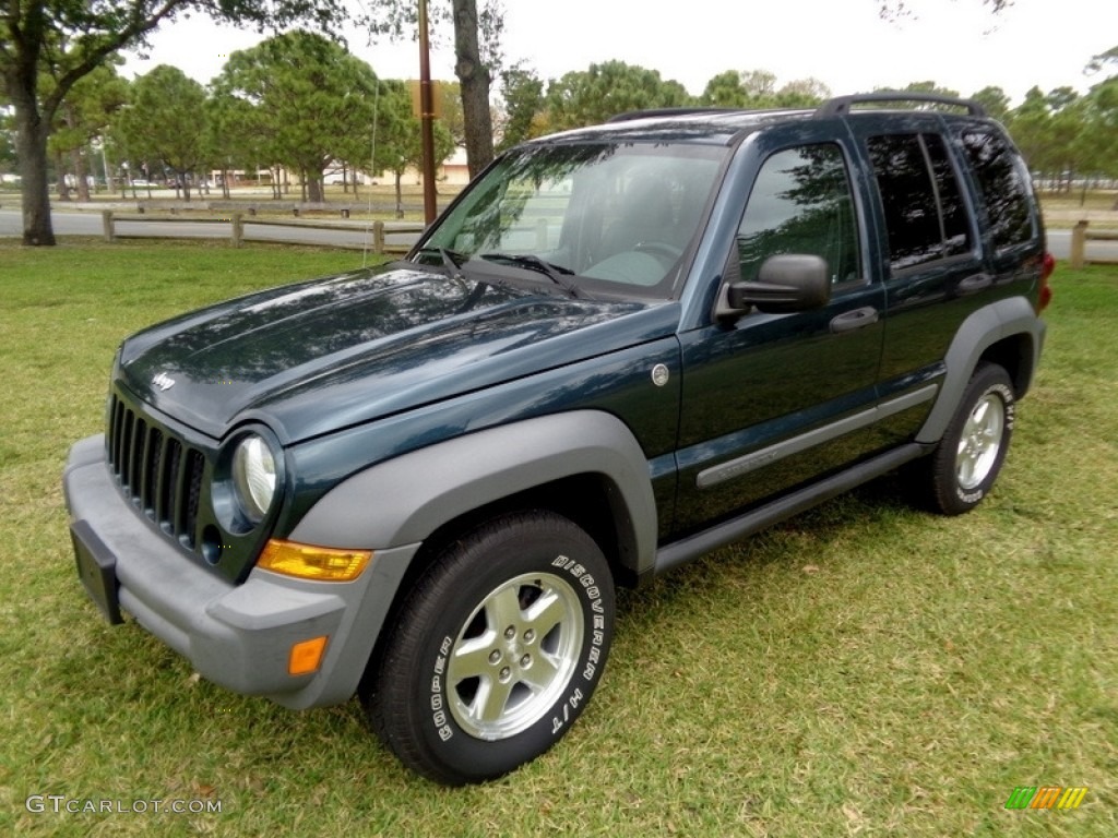 Deep Beryl Green Pearl Jeep Liberty