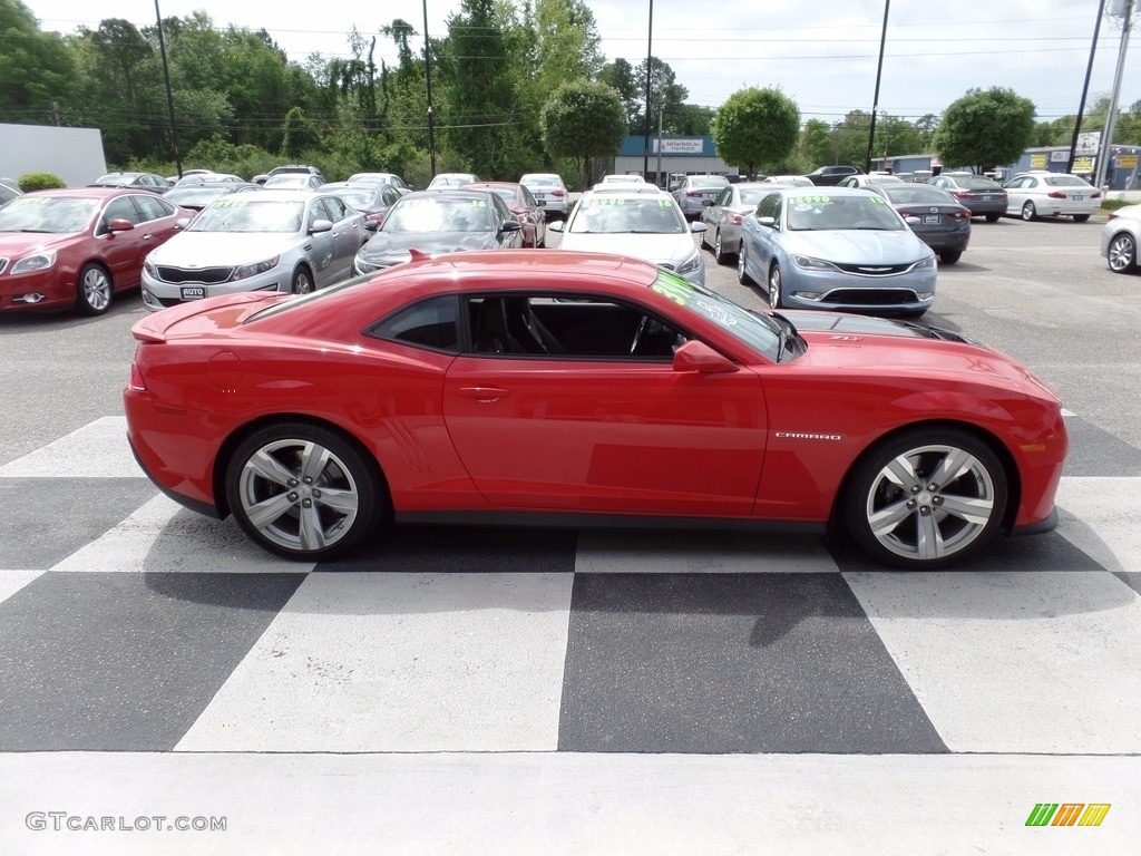 Red Hot 2014 Chevrolet Camaro ZL1 Coupe Exterior Photo #119980057