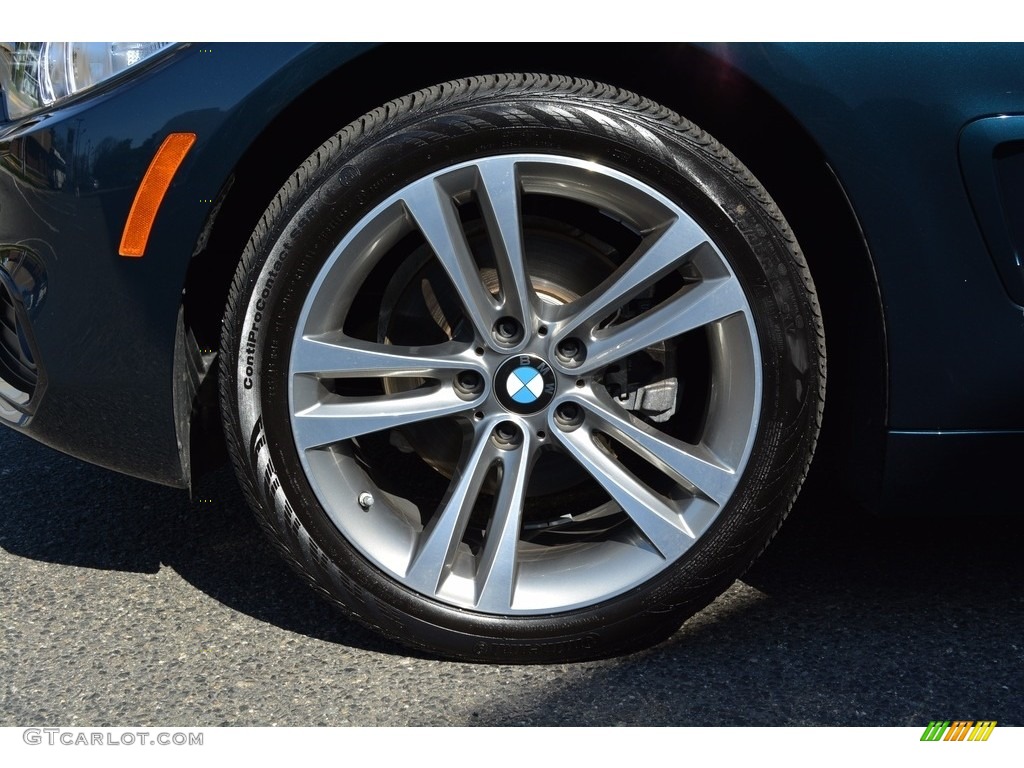 2017 4 Series 430i xDrive Coupe - Midnight Blue Metallic / Saddle Brown photo #31