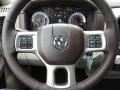 Canyon Brown/Light Frost Beige 2017 Ram 1500 Laramie Crew Cab 4x4 Steering Wheel