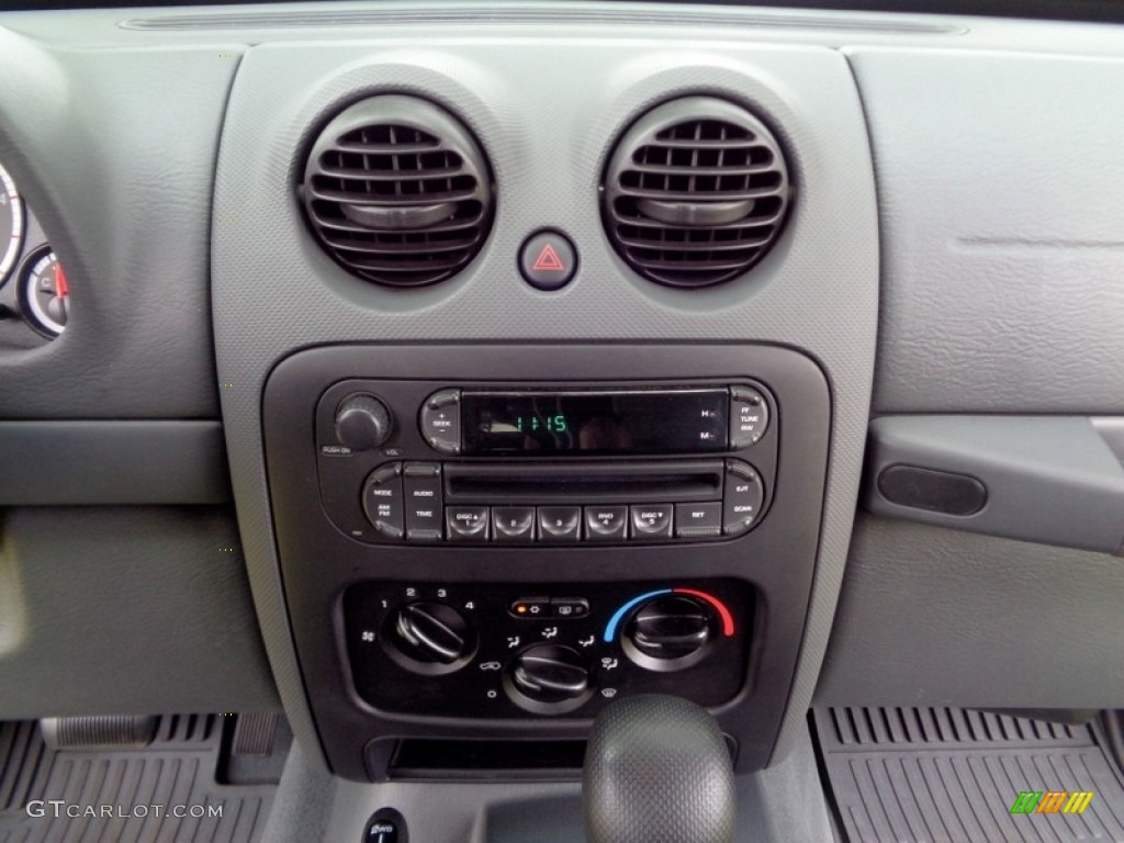 2005 Jeep Liberty CRD Sport 4x4 Controls Photo #119980720