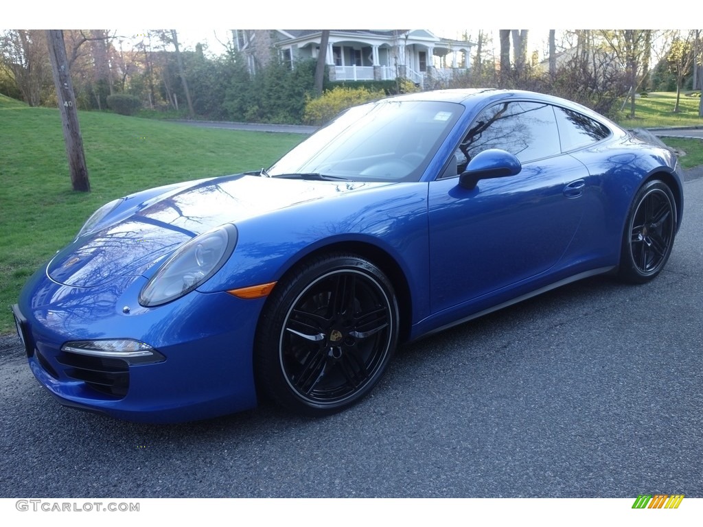 Sapphire Blue Metallic Porsche 911