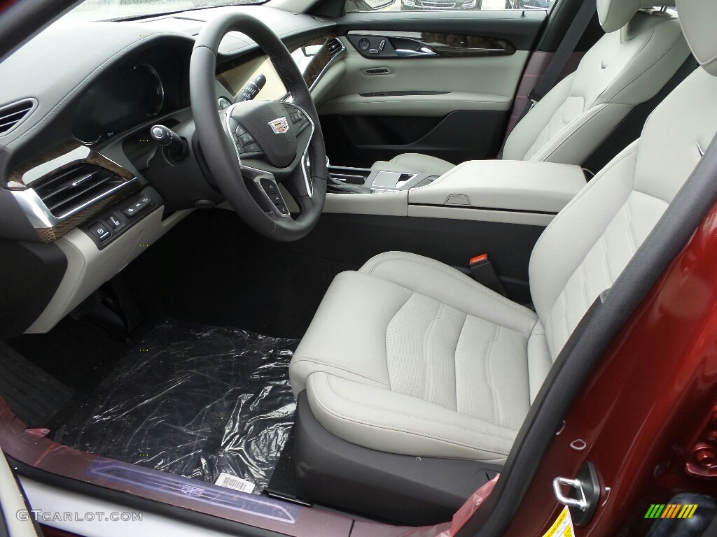 Light Platinum/Jet Black Interior 2017 Cadillac CT6 3.6 Premium Luxury AWD Sedan Photo #119981551