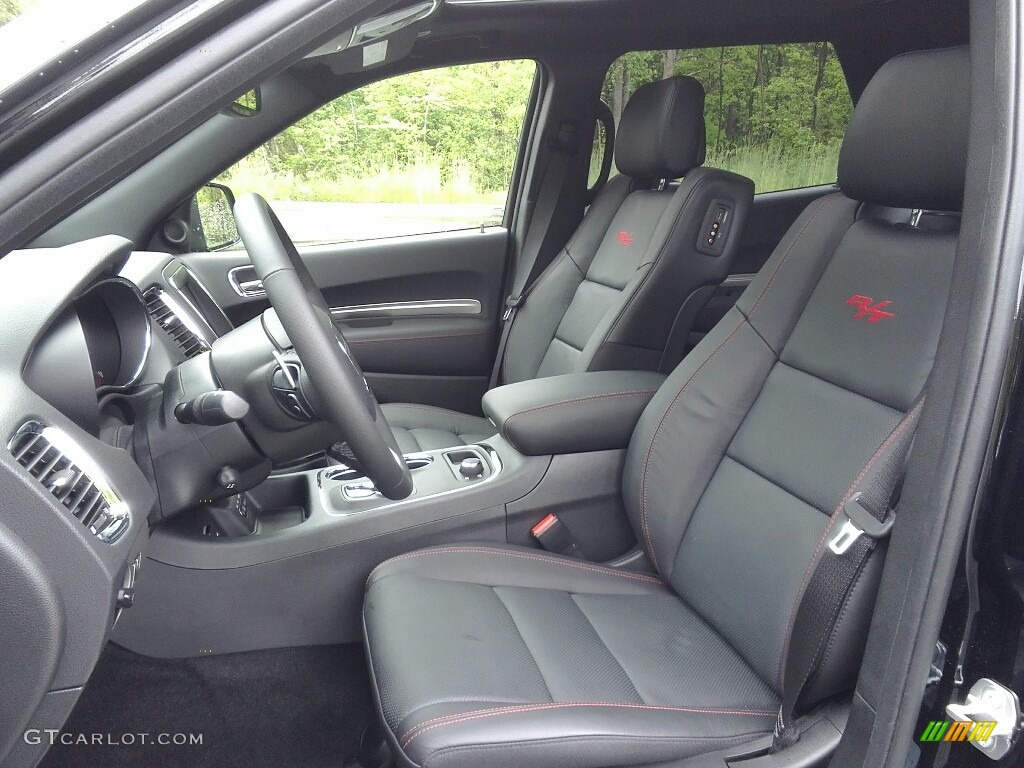 Black Interior 2017 Dodge Durango R/T AWD Photo #119982520
