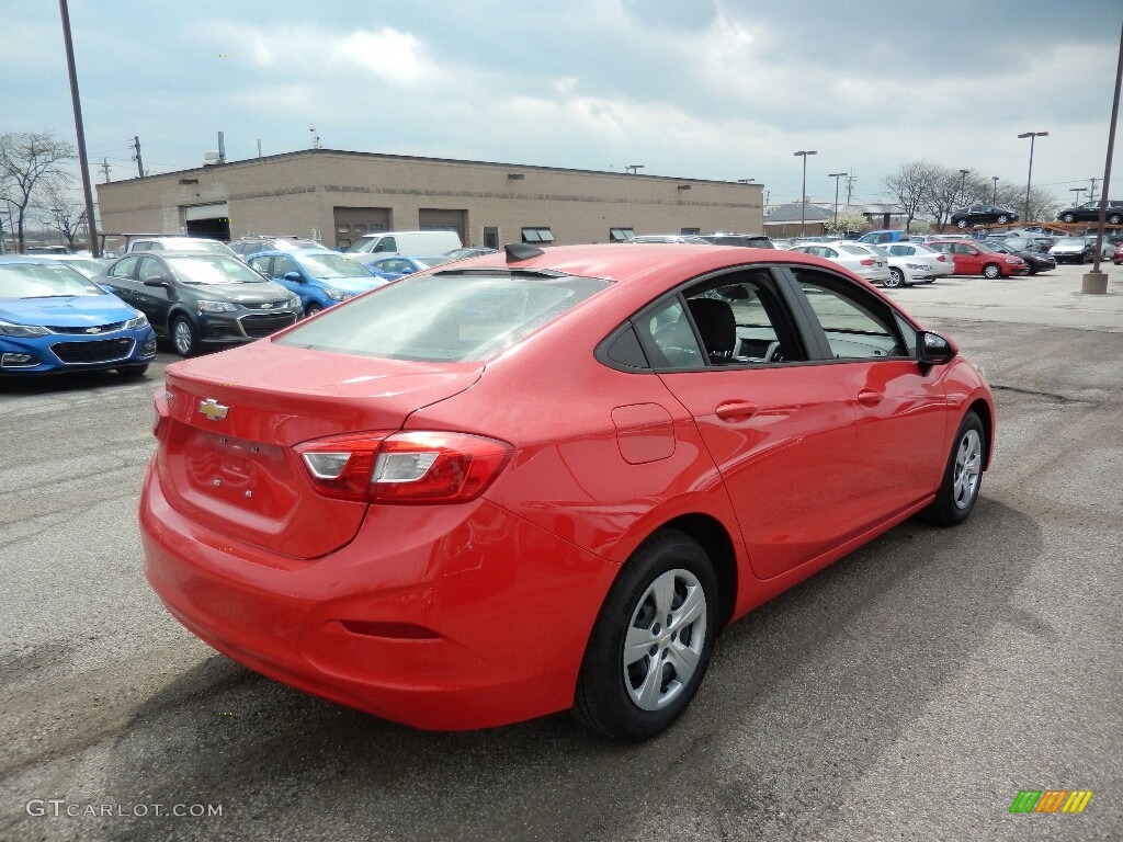 2017 Cruze LS - Red Hot / Jet Black photo #5