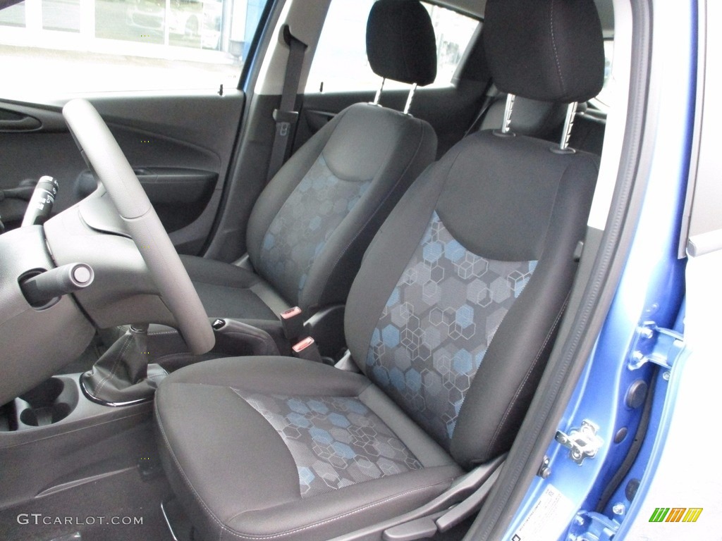 Jet Black Interior 2017 Chevrolet Spark LS Photo #119983474