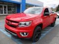 2017 Red Hot Chevrolet Colorado LT Extended Cab 4x4  photo #11