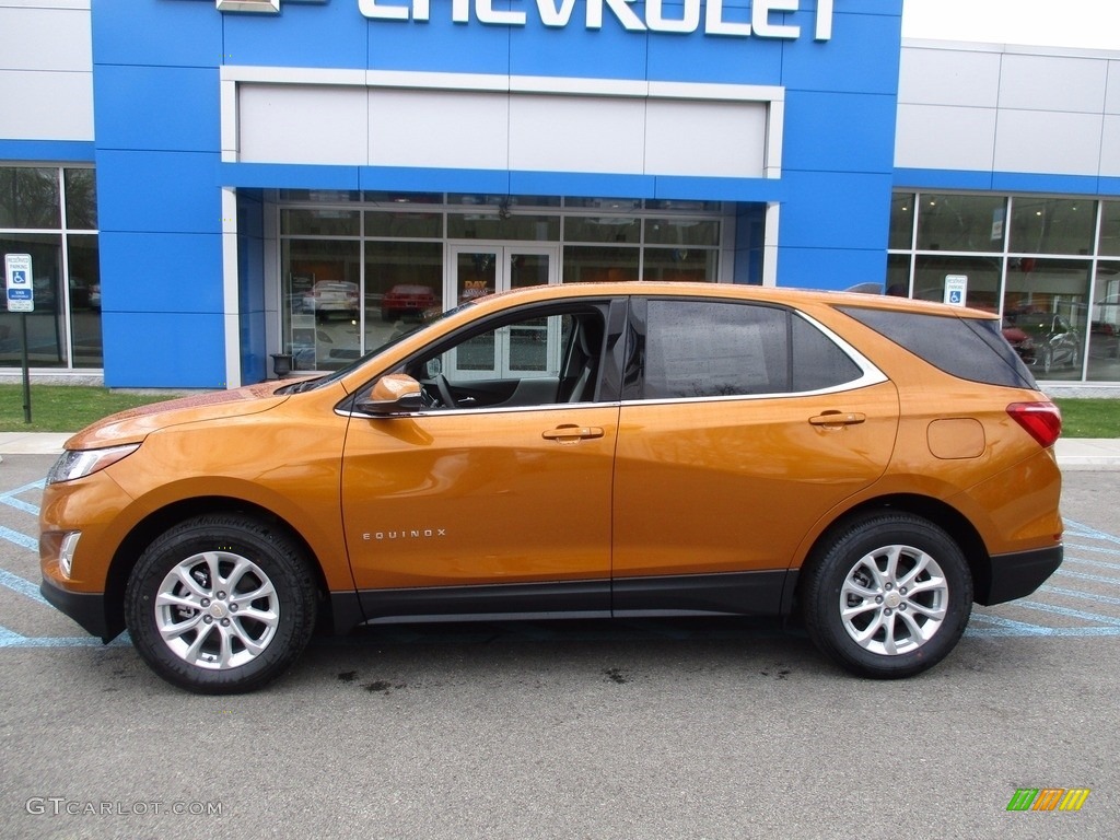 Orange Burst Metallic 2018 Chevrolet Equinox LT AWD Exterior Photo #119985334