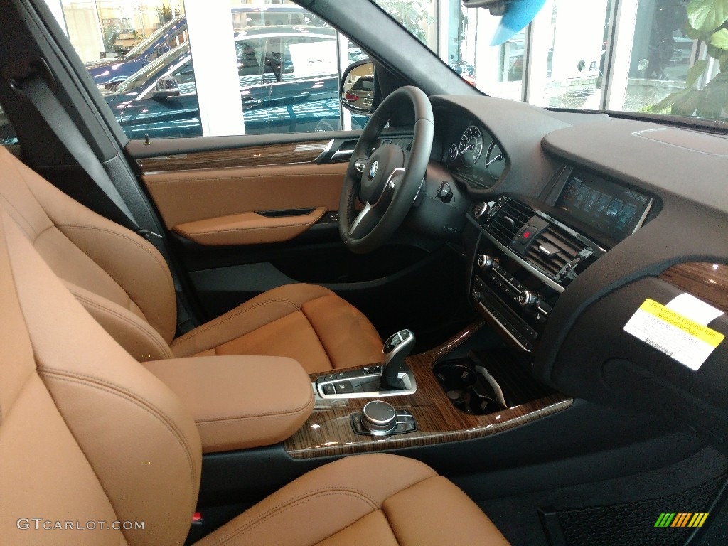 Saddle Brown Interior 2017 BMW X3 xDrive28i Photo #119985832
