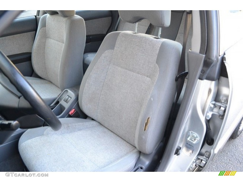 2004 Impreza Outback Sport Wagon - Platinum Silver Metallic / Gray photo #11