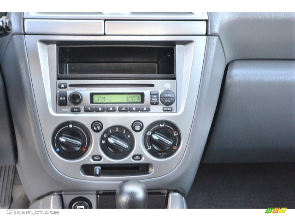 2004 Impreza Outback Sport Wagon - Platinum Silver Metallic / Gray photo #13