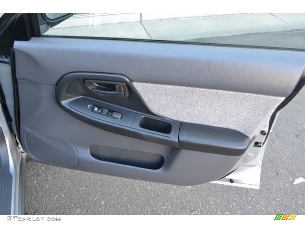 2004 Impreza Outback Sport Wagon - Platinum Silver Metallic / Gray photo #22
