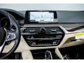 2017 BMW 5 Series Canberra Beige Interior Controls Photo
