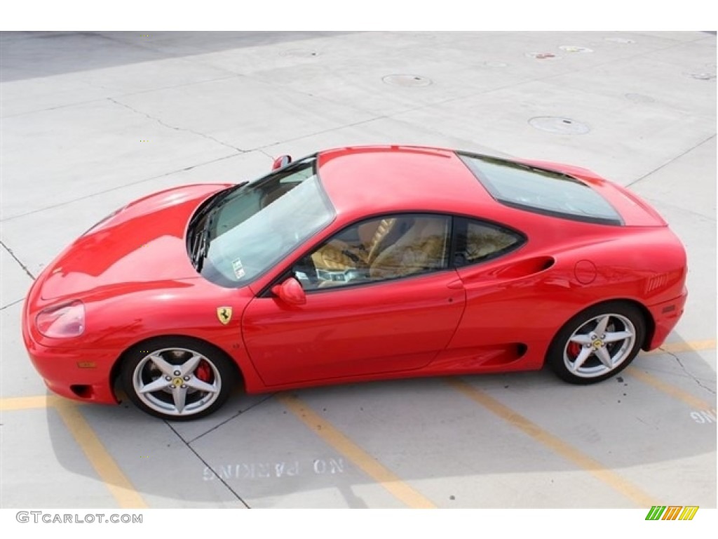 2000 360 Modena - Rosso Corsa (Red) / Tan photo #2