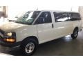 Summit White 2014 Chevrolet Express 3500 Passenger Extended LT