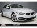 Glacier Silver Metallic 2017 BMW 4 Series 430i Coupe