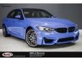 Yas Marina Blue Metallic 2017 BMW M3 Sedan