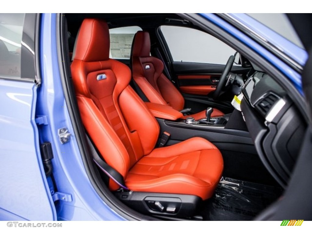 Sakhir Orange/Black Interior 2017 BMW M3 Sedan Photo #119991327